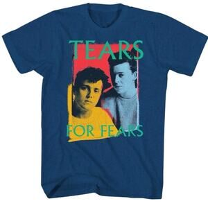 TEARS FOR FEARS Shout 40th Anniversary Print Tee, Size XL, New without Tag